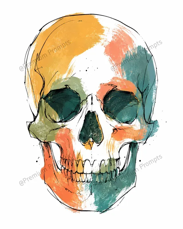 Dual Expressive Line Color Patch Art