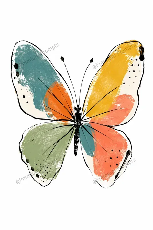 Dual Expressive Line Color Patch Art