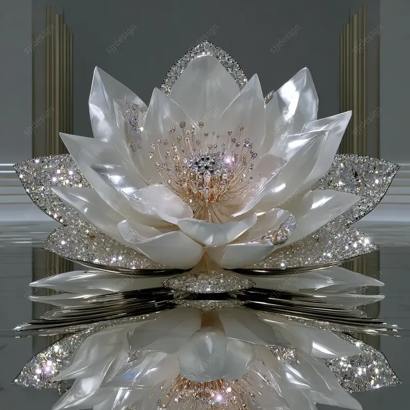 Divine Crystal Surrealism Art