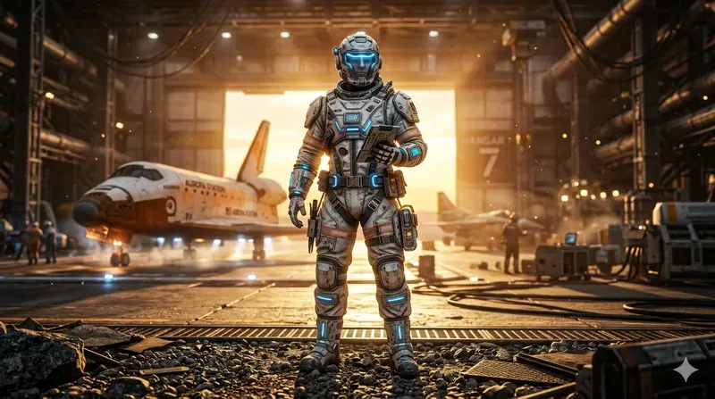 Cinematic Industrial Hero Portraits