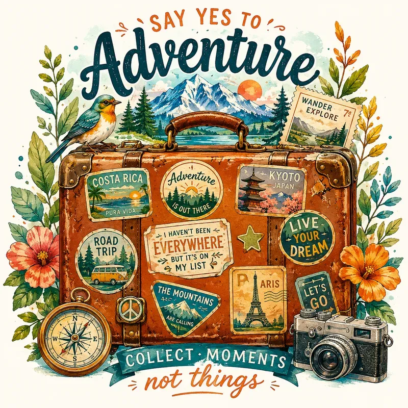 Adventure Sign Art