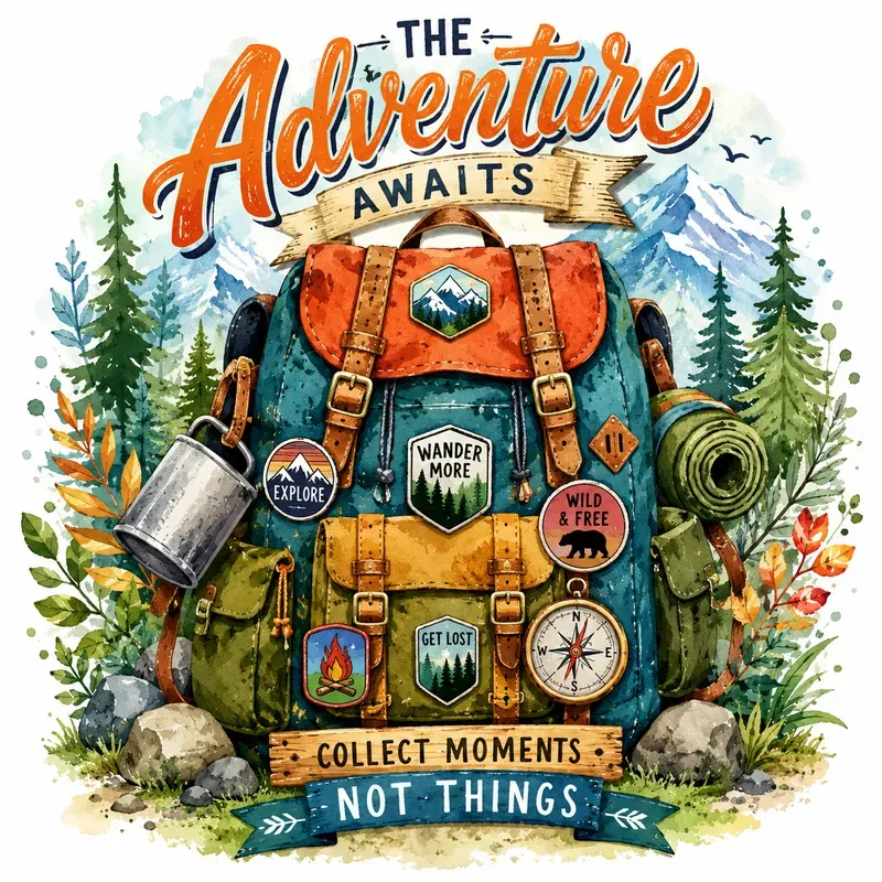 Adventure Sign Art