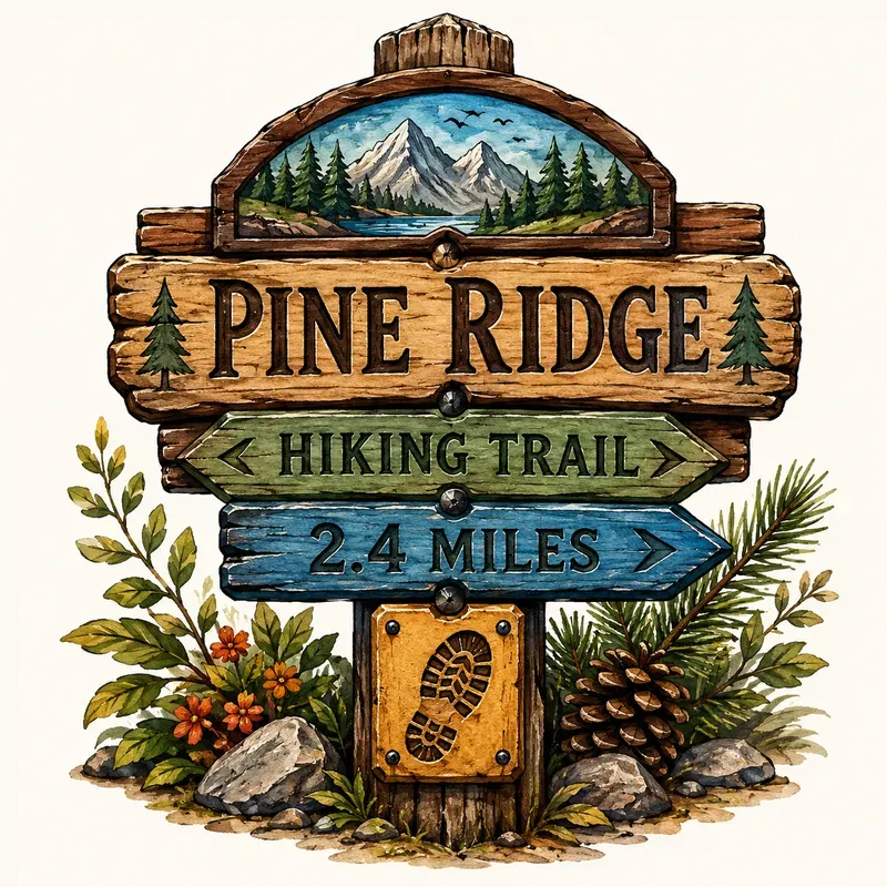 Adventure Sign Art