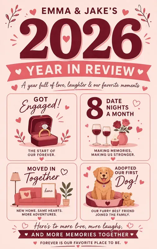 Year In Review Recap Generator