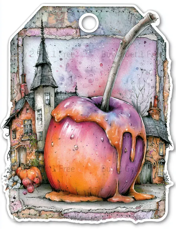Whimsical Spooky Product Tags