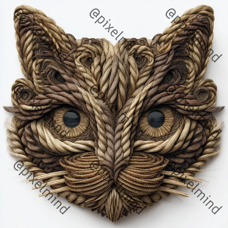 Icons Twisted Fiber 3D Wild Creatures
