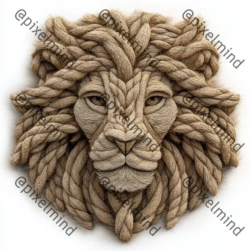 Icons Twisted Fiber 3D Wild Creatures