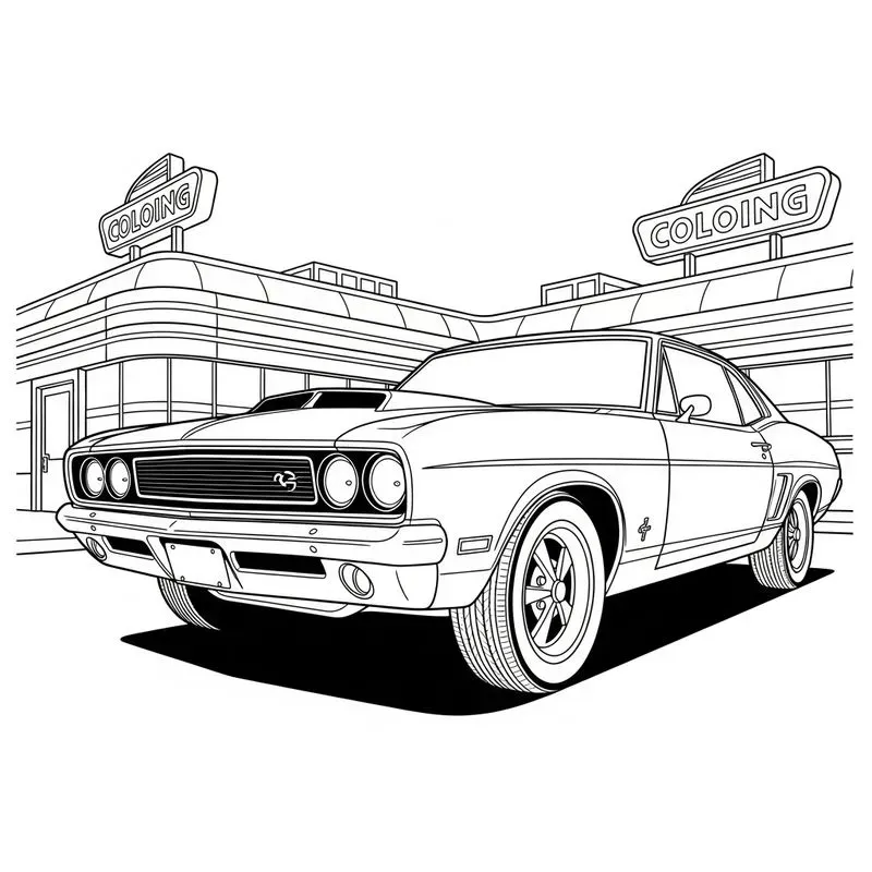 Ultimate Vehicle Scifi Coloring Books