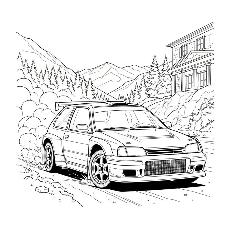 Ultimate Vehicle Scifi Coloring Books