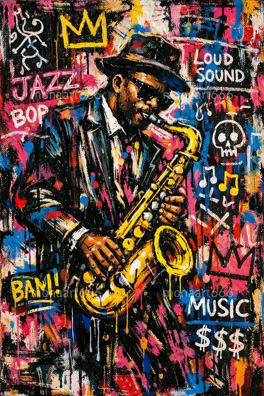 Neon Urban Expressionism Masterpieces