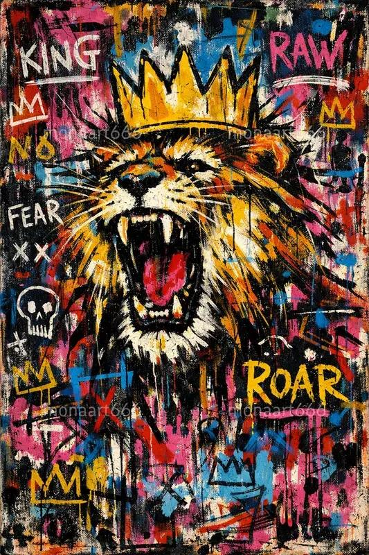 Neon Urban Expressionism Masterpieces