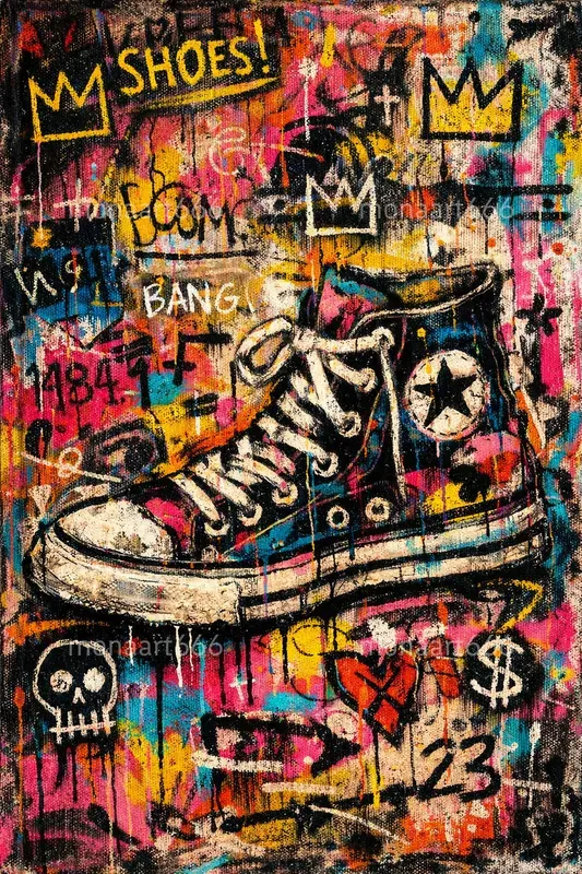 Neon Urban Expressionism Masterpieces