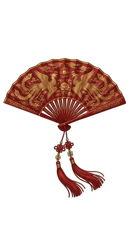 Chinese Empire Palace Red Object Cliparts