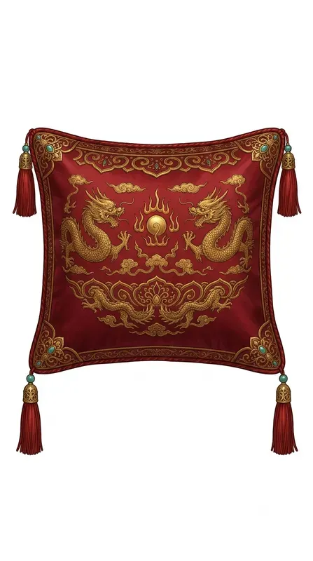 Chinese Empire Palace Red Object Cliparts