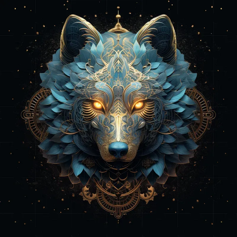 Boho Cosmic Aesthetic Art