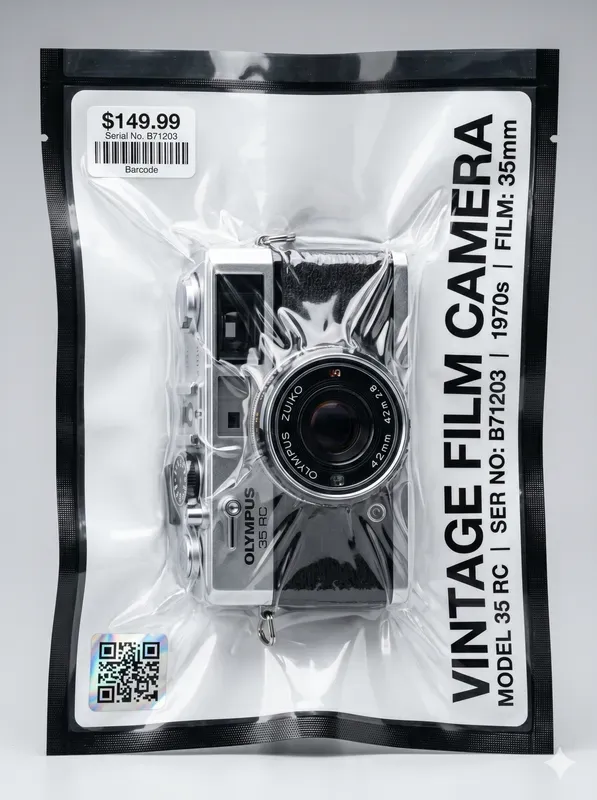 Hyperrealistic Vacuum Pouch Art