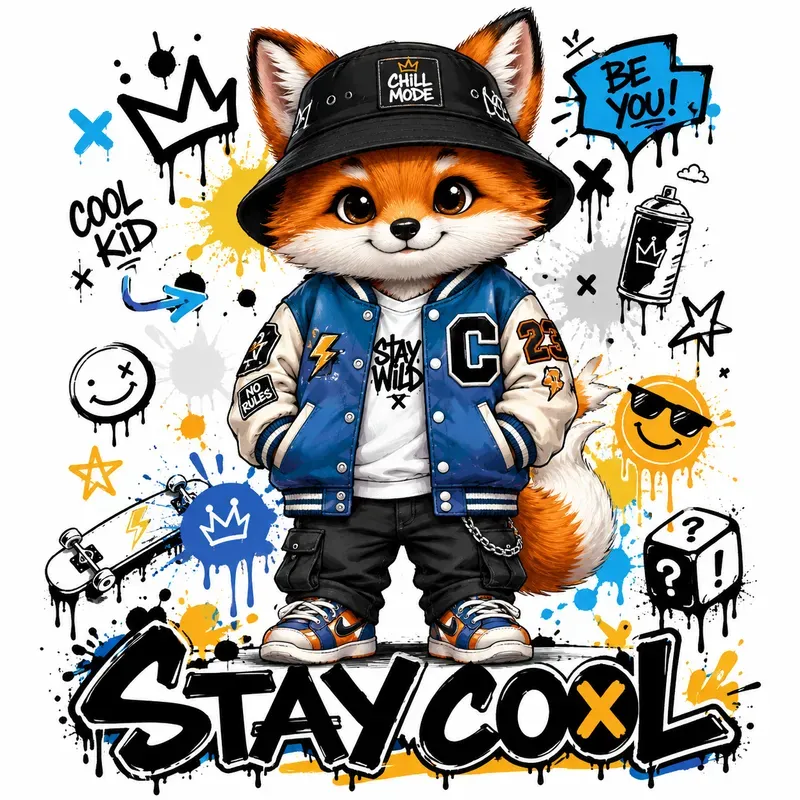 Urban Graffiti Plush Mascot Generator