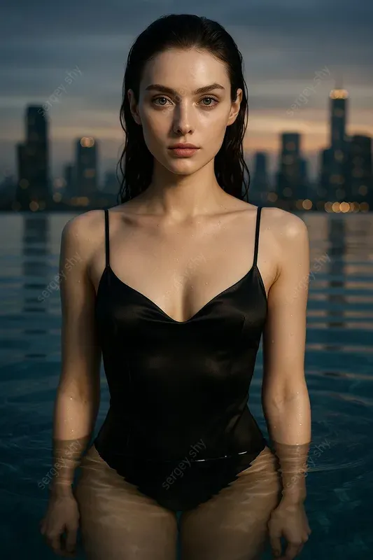 Cinematic Swimwear Portraits