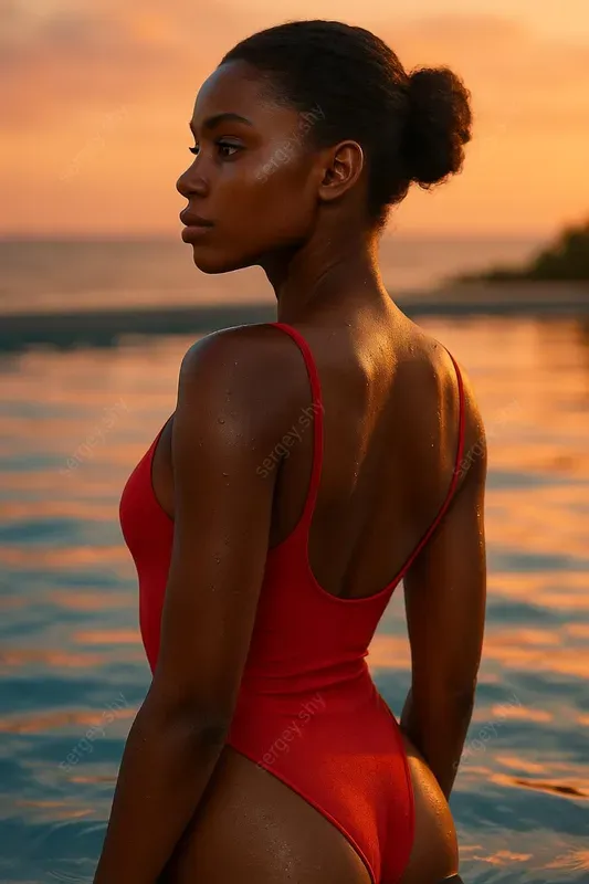 Cinematic Swimwear Portraits