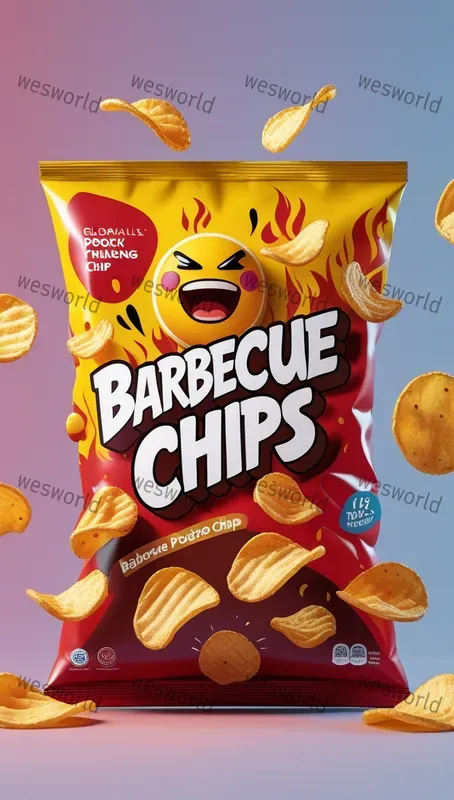 Snack Packagings Cartoonish Premium