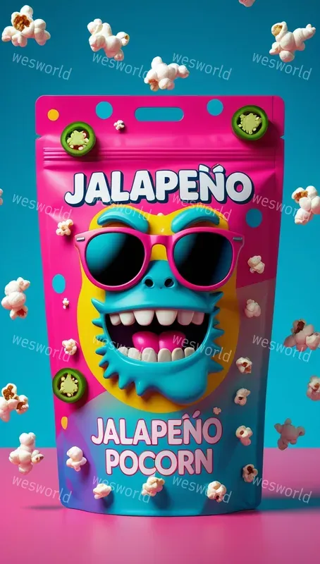 Snack Packagings Cartoonish Premium