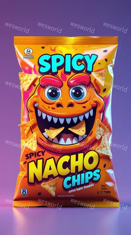 Snack Packagings Cartoonish Premium
