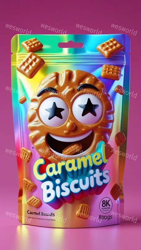 Snack Packagings Cartoonish Premium