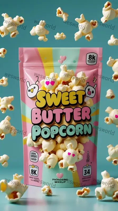 Snack Packagings Cartoonish Premium