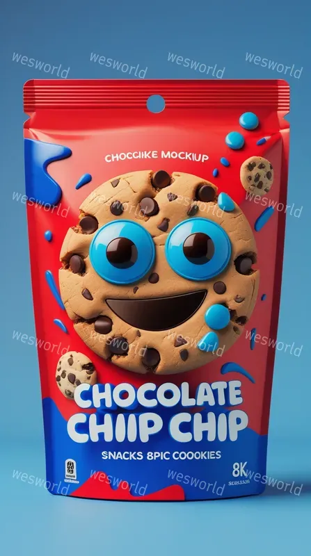 Snack Packagings Cartoonish Premium