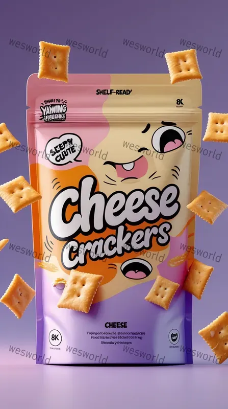 Snack Packagings Cartoonish Premium