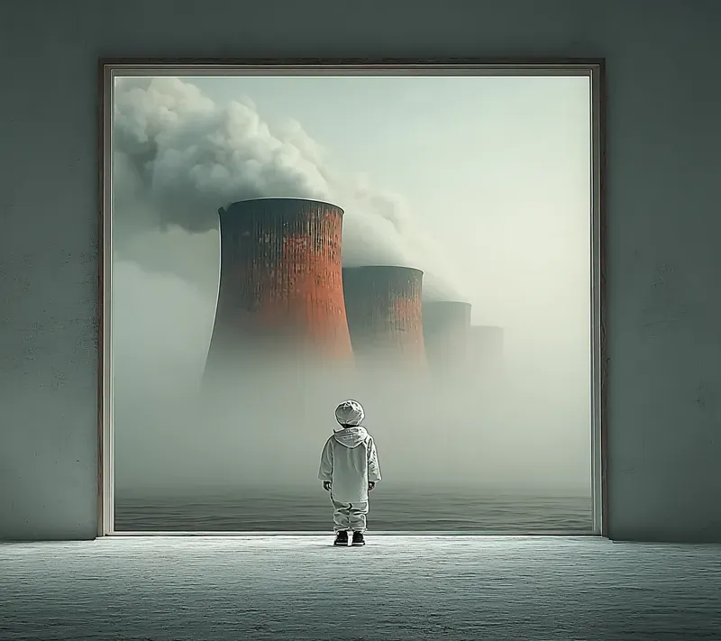 Meta Observer Surreal Minimalism