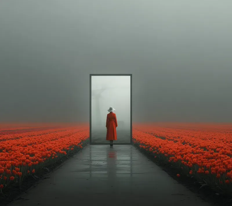 Meta Observer Surreal Minimalism