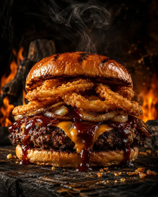 Gourmet Burger Advertising Generator