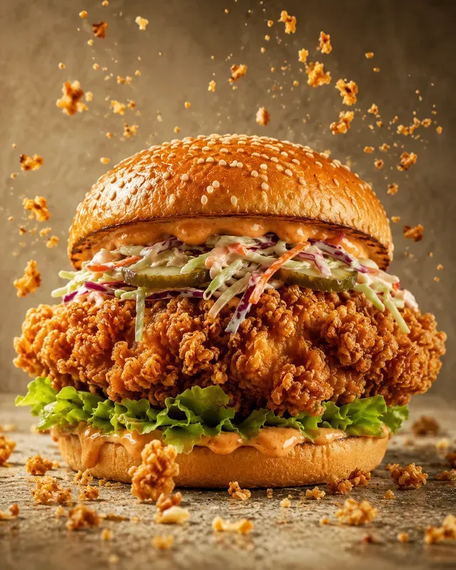 Gourmet Burger Advertising Generator