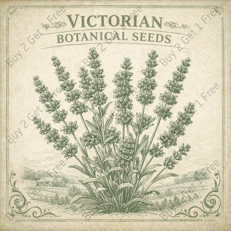 Vintage Botanical Seed Packet Art