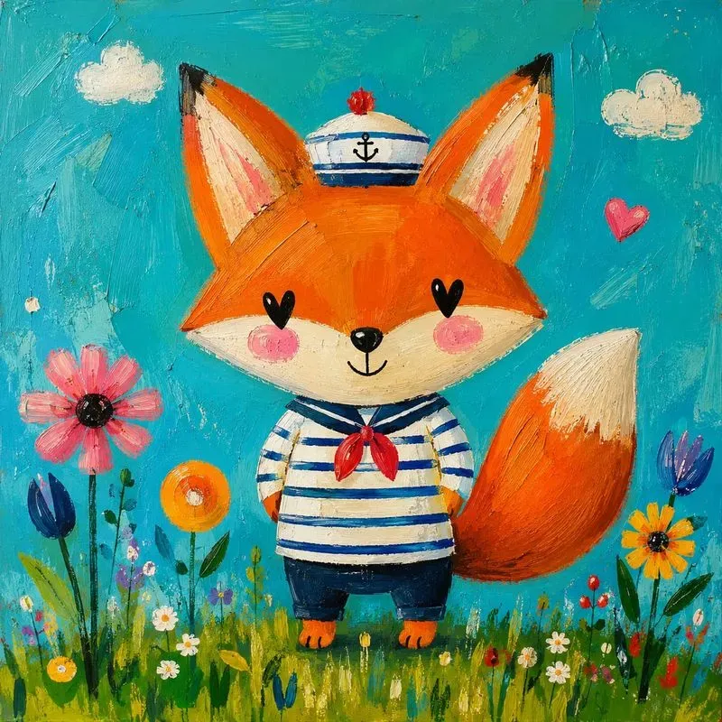 Whimsical Animal Portraits