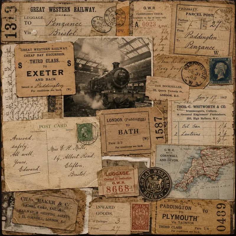 Vintage Ephemera Collages