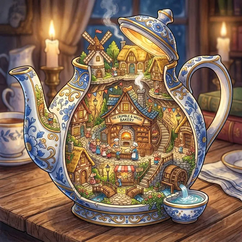 Storybook Cutaway Worlds Creators