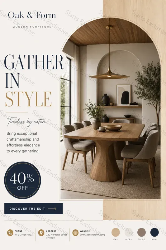 Premium Furniture Promotion Frameworks