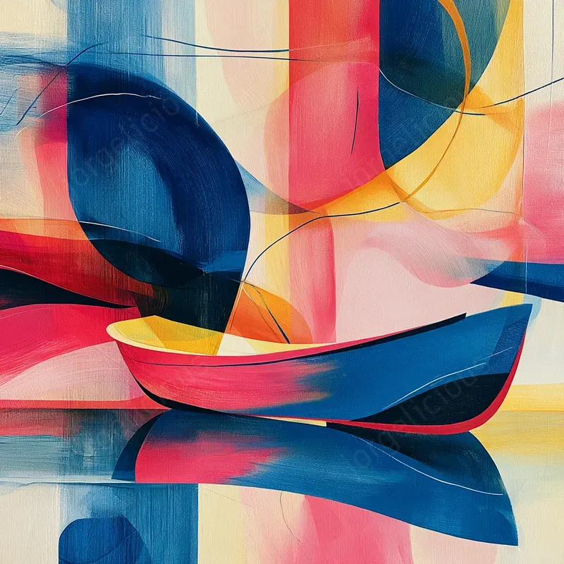 Abstract Figurative Color Art