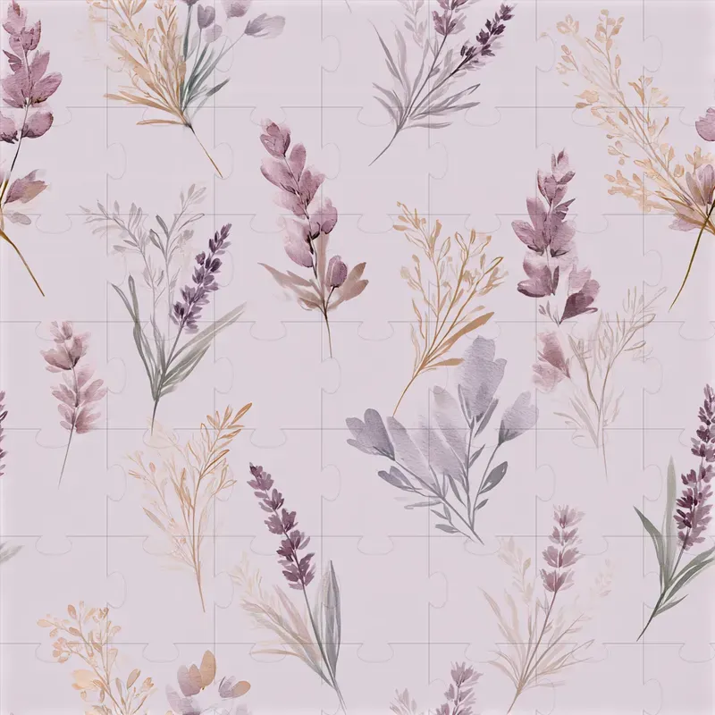 Seamless Boho Floral Patterns