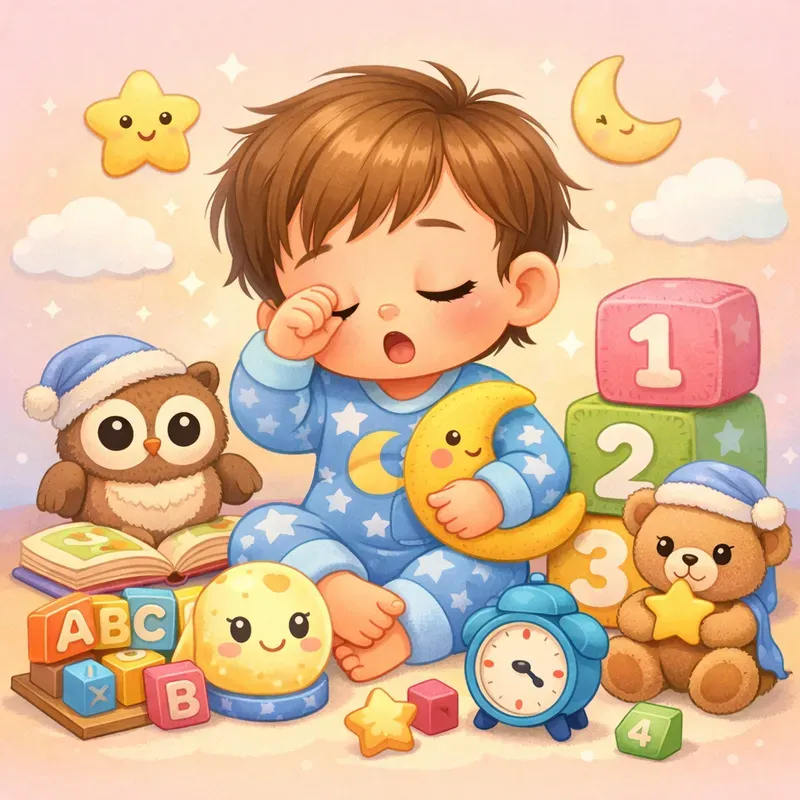 Cute Kids Learning Illustrations