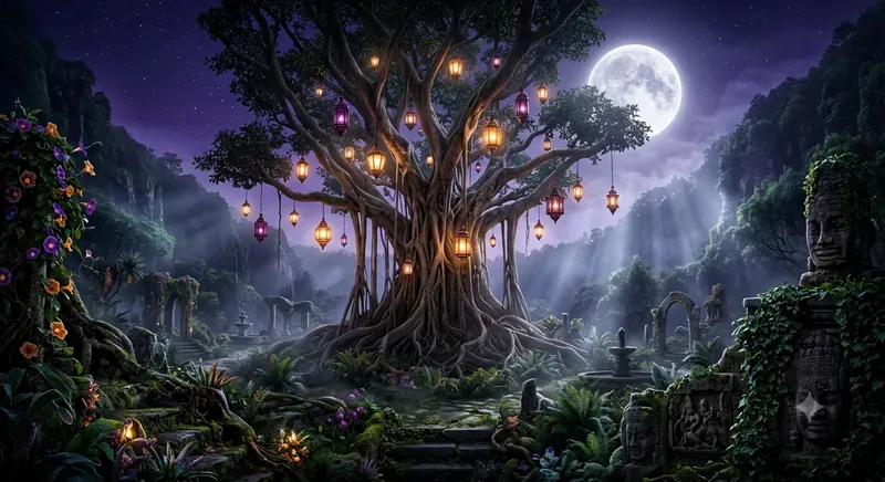 Moonlight Oracle Ethereal Dreamscapes