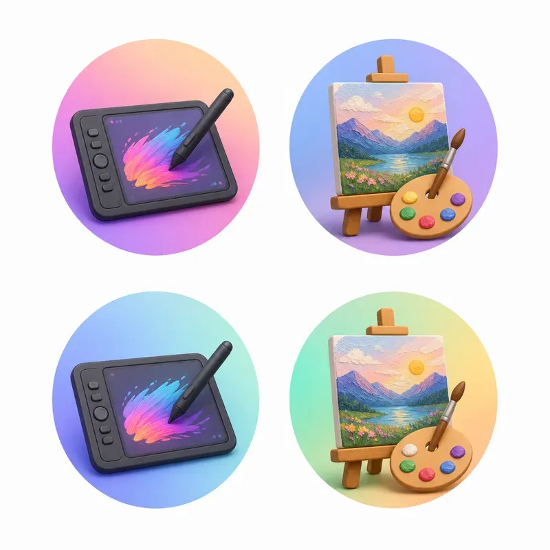 Icon Designs For Social Media Channels