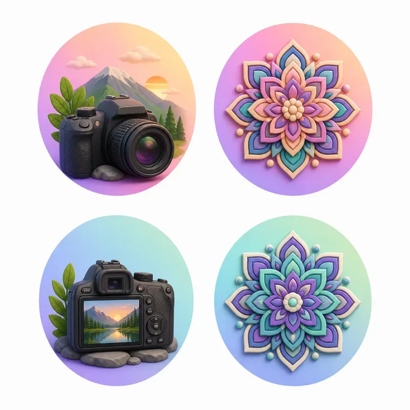 Icon Designs For Social Media Channels