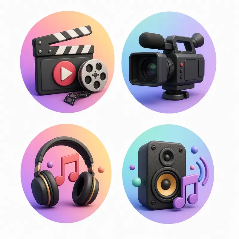 Icon Designs For Social Media Channels
