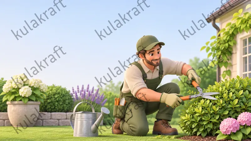 3D Business Service Hero Illustrations
