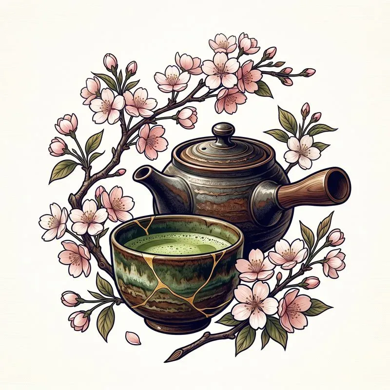 Japanese Sakura Tshirt Designs
