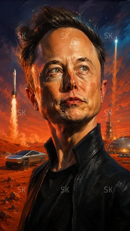 Cinematic Caricature Portrait Wallpapers
