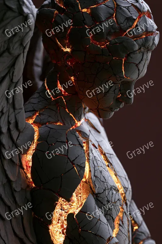 Dark Fantasy Kintsugi Characters
